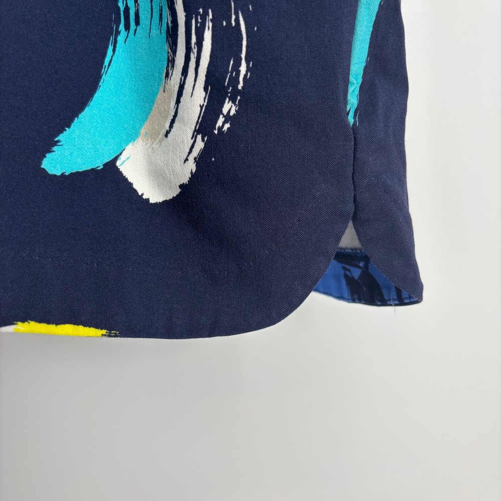 Lady Hagen Golf Skort XL Navy Blue Abstract Stretch Pocket Athletic Activewear - Picture 5 of 10